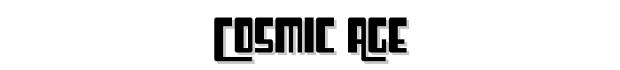 Cosmic Age font